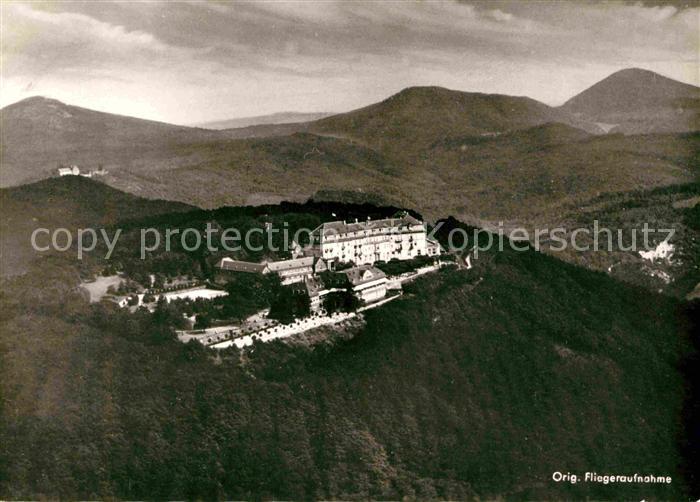 Petersberg Koenigswinter Fliegeraufnahme Kurhotel Koenigswinter am Rhein