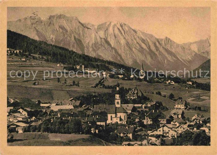 Fulpmes Tirol im Stubaital mit Nordkette