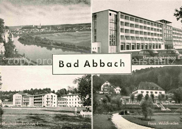 Bad Abbach Rheumakrankenhaus Haus Waldfrieden