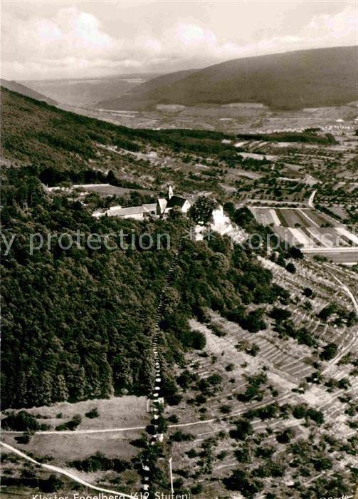 Grossheubach Fliegeraufnahme Franziskanerkloster Engelberg