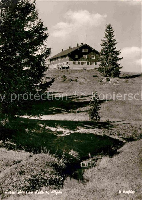 Oberstaufen Oberallgaeu Bayern Hubertushaus im Haedrich