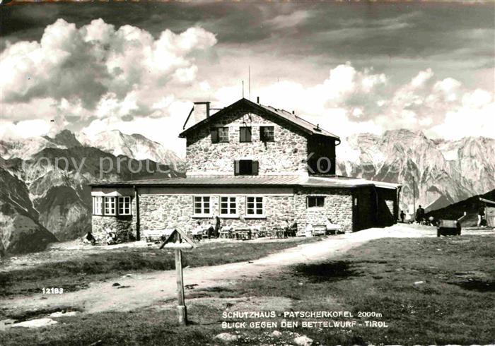Patscherkofel Schutzhaus gegen Bettelwurf