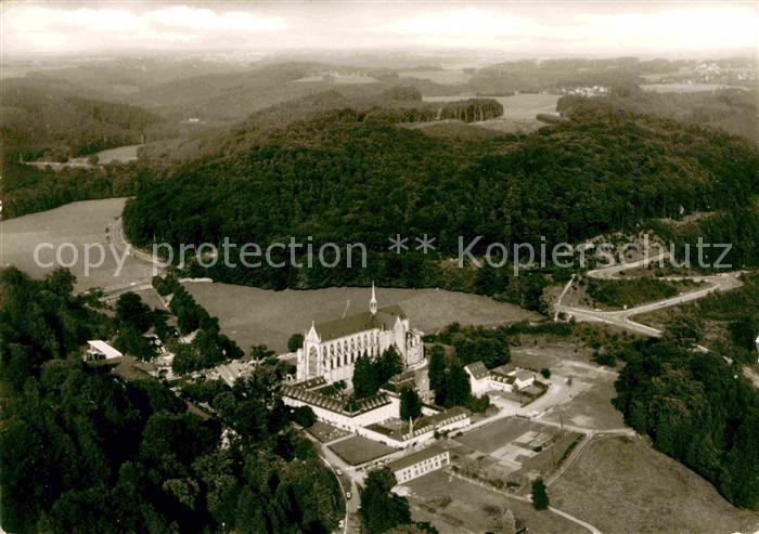 Altenberg Rheinland Fliegeraufnahme Dom