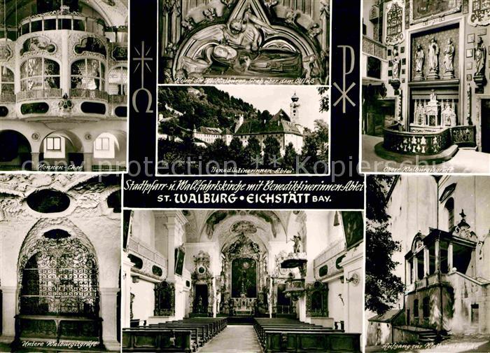 Eichstaett Oberbayern St. Walburg Wallfahrtskirche