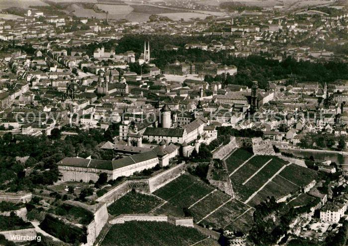 WueRZBURG Bayern Fliegeraufnahme