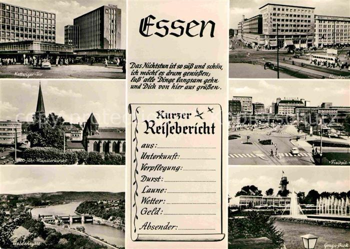 Essen Ruhr Grugapark Kettwiger-Tor Freiheit