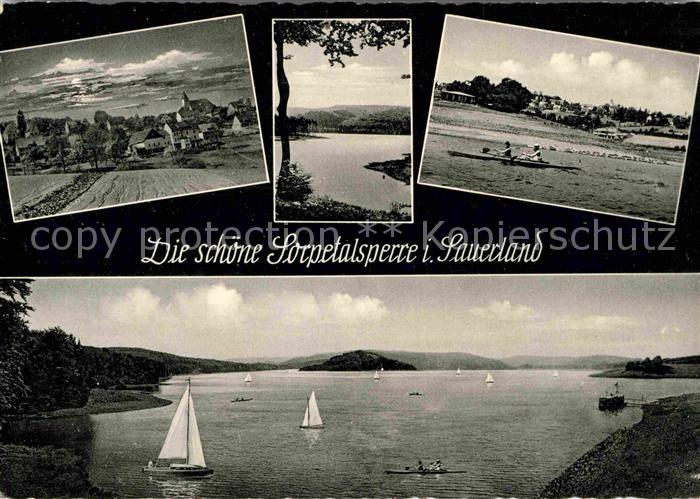 Sorpetalsperre Partie am See