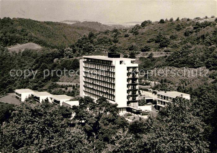 Manderscheid Eifel Eifelsanatorium Fliegeraufnahme