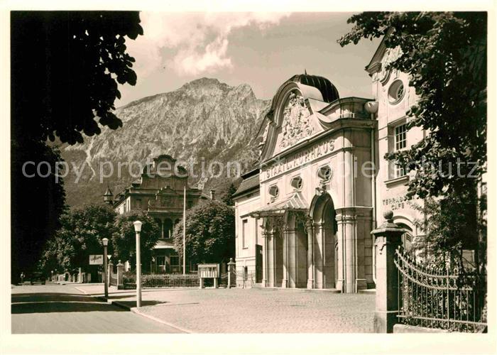 Bad Reichenhall Kurhaus mit Staufen