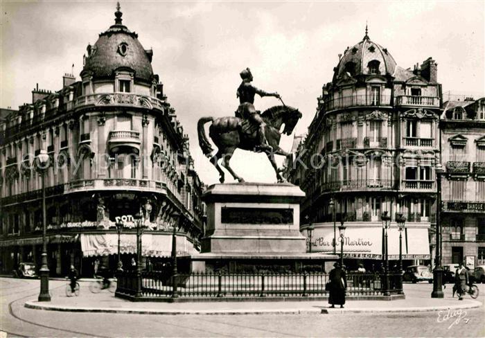 Orleans Loiret La Place du Martroi
