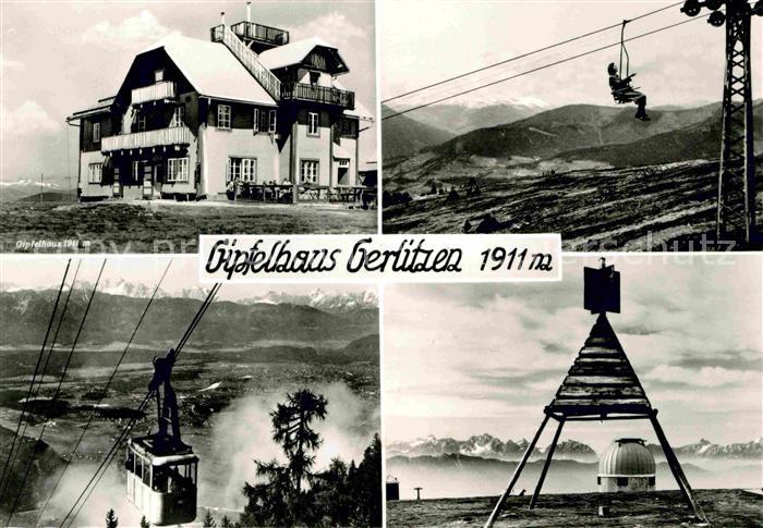 Gerlitzen Sulters Gipfelhaus Seilbahn