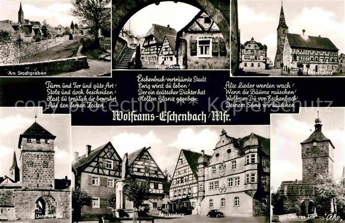 Eschenbach Mittelfranken Unteres Tor Oberes Tor Marktplatz