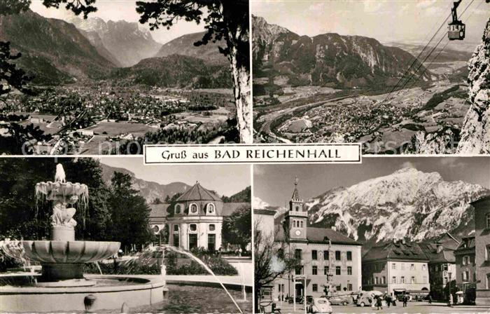 Bad Reichenhall Seilbahn Brunnen