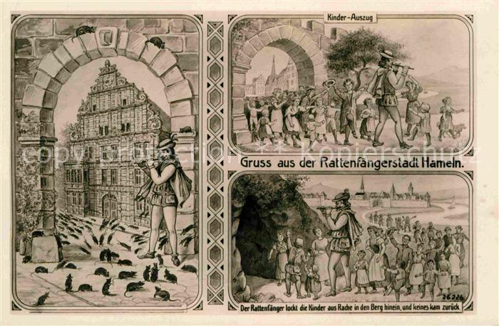 Hameln Weser Rattenfaengerstadt