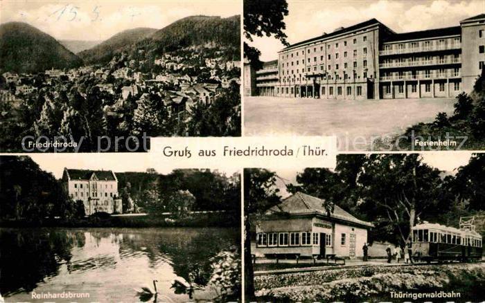 Friedrichsroda Ferienheim Thueringerwaldbahn Reinhardsbrunn