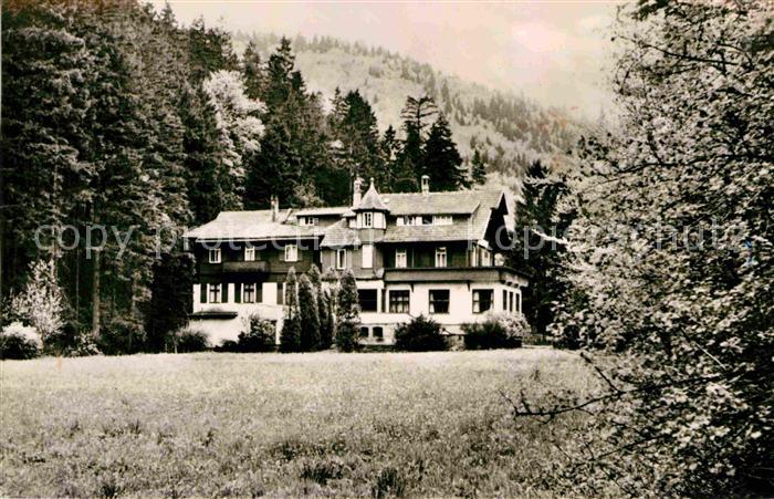 Tabarz Erholungsheim IG Wismut im Lauchagrund