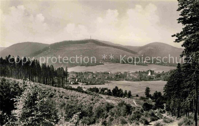 Tabarz mit Inselsberg