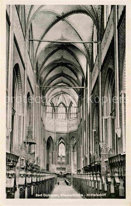 Bad Doberan Klosterkirche Mittelschiff
