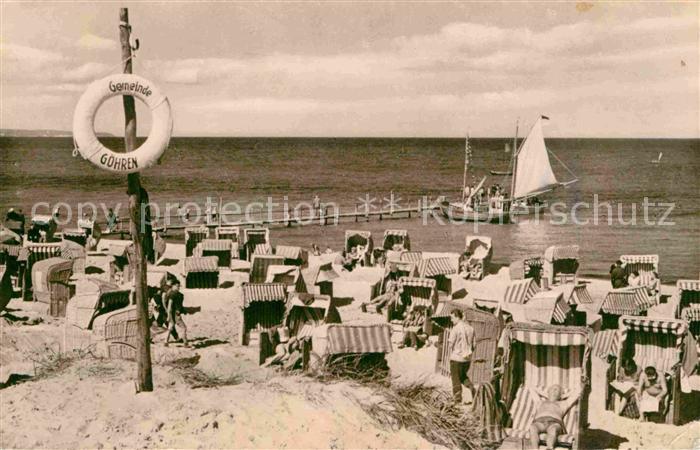 Goehren Ruegen Strandleben