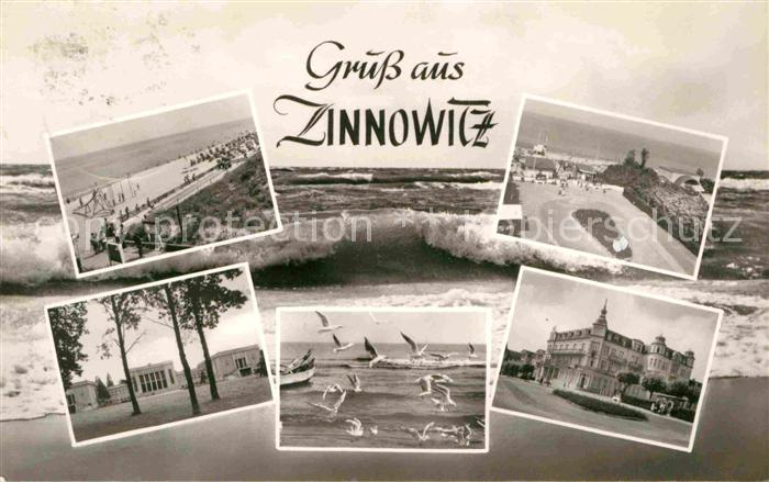 Zinnowitz Ostseebad Strnad Fliegeraufnahme