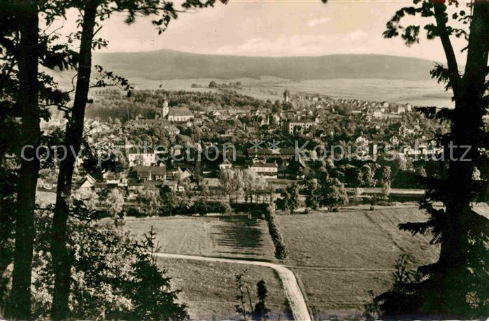 Bad Salzungen Blick von Waldschaenke
