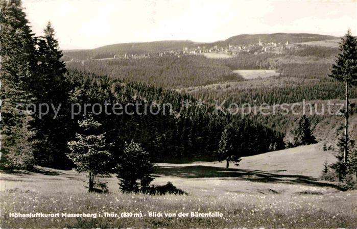 Masserberg Blick von der Baerenfalle