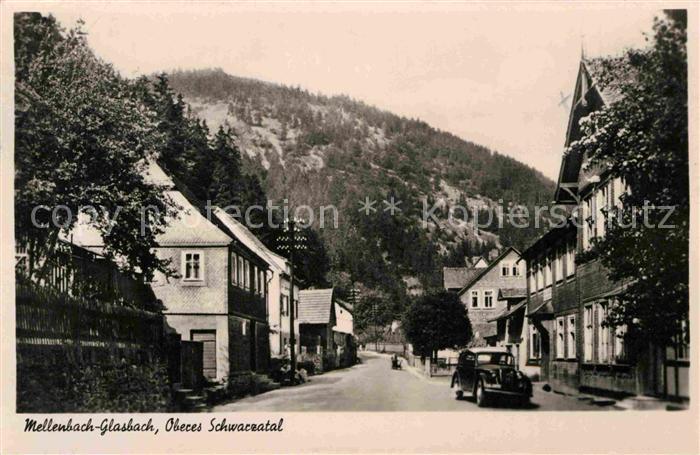 Mellenbach-Glasbach Oberes Schwarzatal