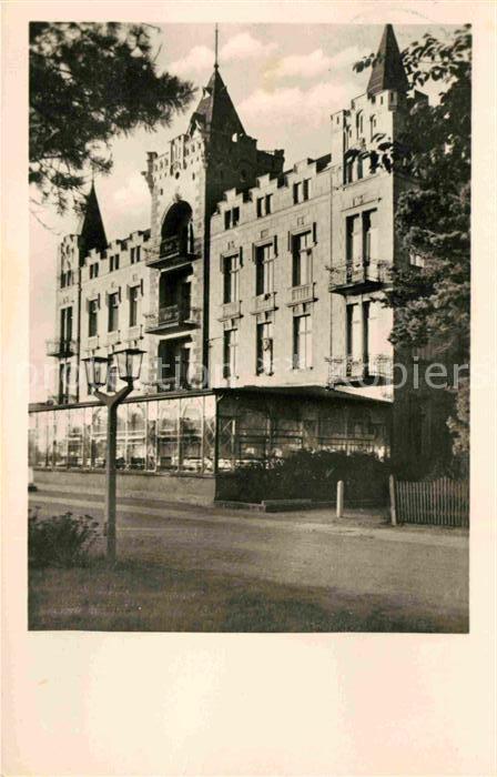 Zinnowitz Ostseebad Ferienheim der IG Wismut Klement Gottwald