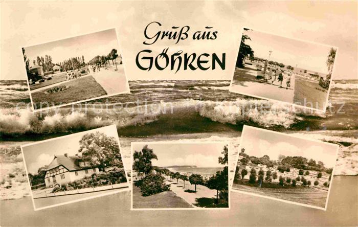 Goehren Ruegen Promenade Strand