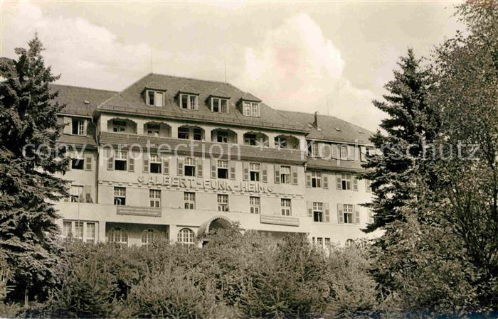 Bad Elster Bergarbeiter Sanatorium Alb.-Funk-Heim