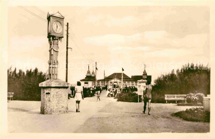 Ahlbeck Ostseebad Seebruecke Uhrenturm