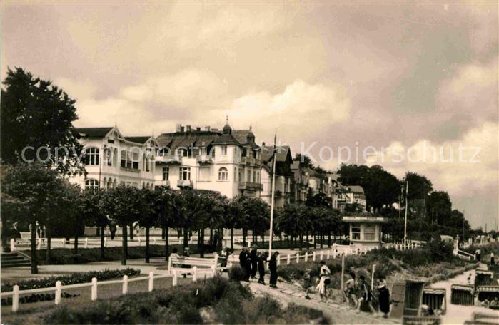 Bansin Ostseebad Strand und Promenade