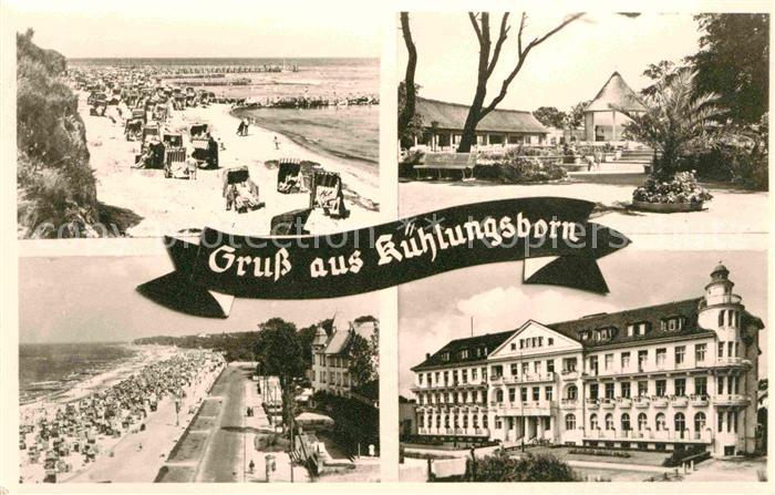 Kuehlungsborn Ostseebad Strand Park Konzertplatz