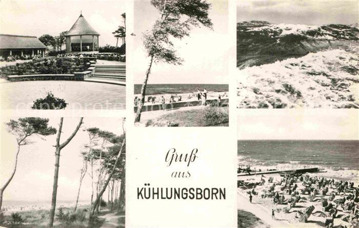 Kuehlungsborn Ostseebad Strand Konzertplatz