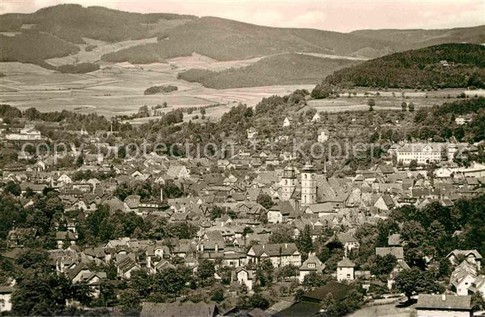 Schmalkalden Thueringen Fliegeraufnahme