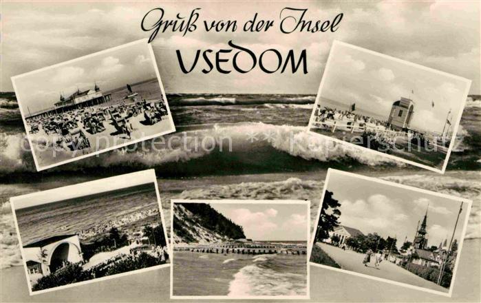 Insel Usedom Seebruecke Konzertplatz