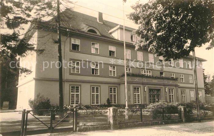 Kuehlungsborn Ostseebad Erholungsheim Albert Kayser