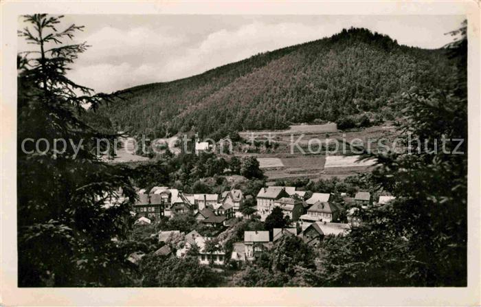 Sitzendorf Thueringen im Schwarzatal