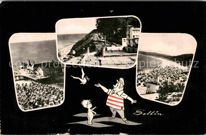 Sellin Ruegen Strand Seebruecke
