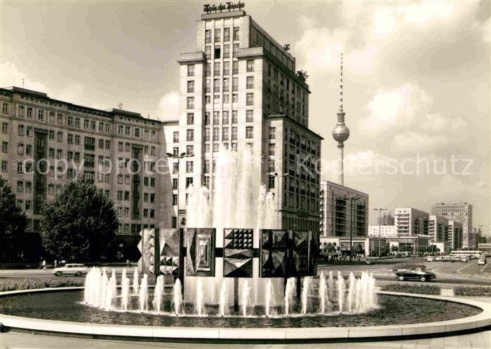 BERLIN  CITY Strausberger Platz Fernsehturm