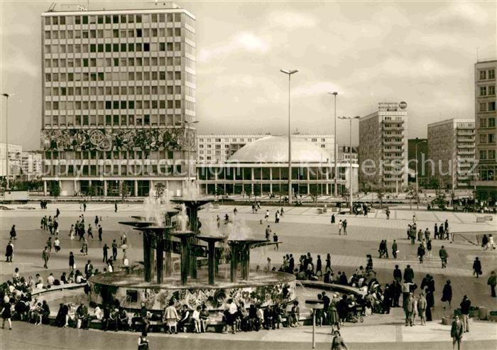BERLIN CITY Alexanderplatz Haus des Lehrers