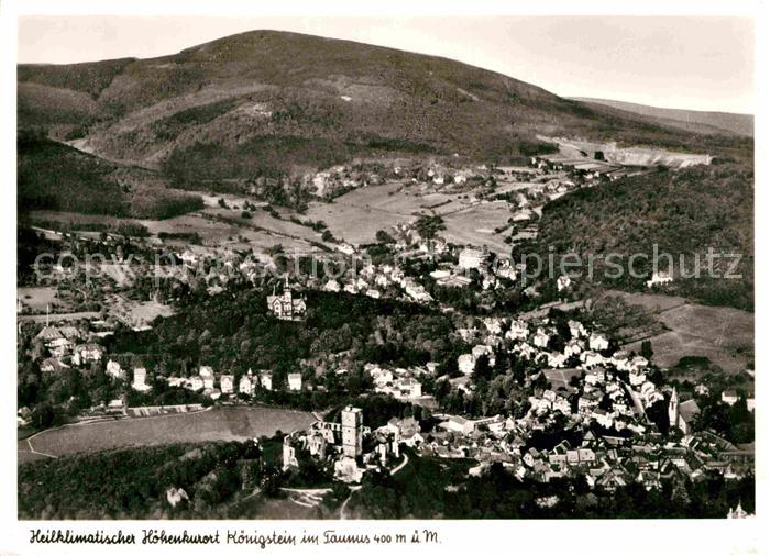 Koenigstein Taunus Fliegeraufnahme