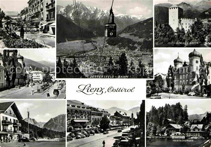 Lienz Tirol Zetterfeld Bahn Schloss-Bruck Tristachersee Seilbahn Iselsberg