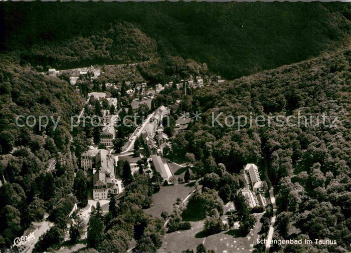 Schlangenbad Taunus Fliegeraufnahme