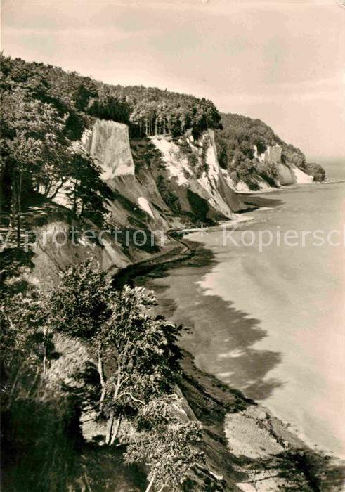 Stubbenkammer Ruegen Kreidesteilkueste zwischen Sassnitz und Stubbenkammer
