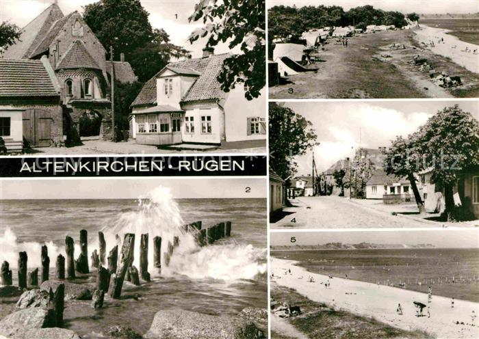 Altenkirchen Ruegen Strand Kirche Buhnen Camping Drewoldke
