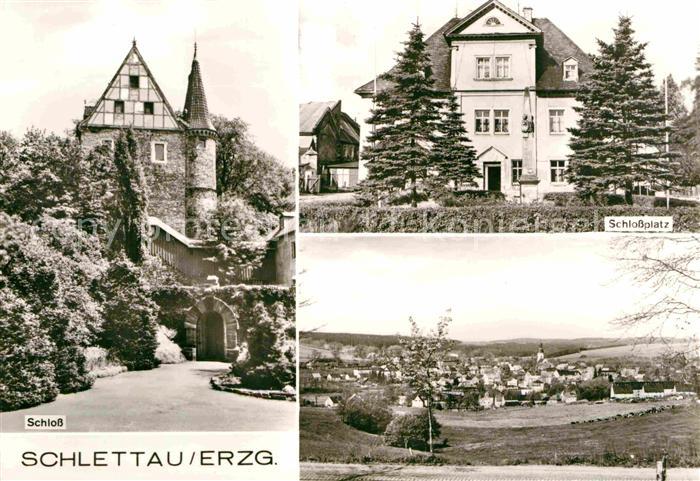 Schlettau Erzgebirge Schloss Schlossplatz