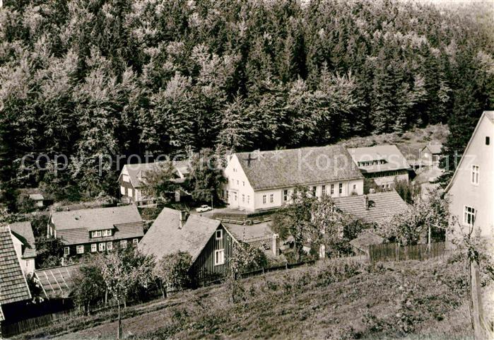 Giessuebel Schleusegrund Kulturhaus mit Restaurant Rehbachtal