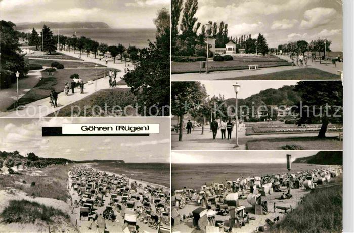 Goehren Ruegen Strand und Promenade