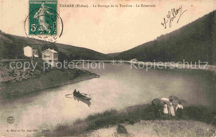 Tarare Barrage de la Turdine Le Reservoir